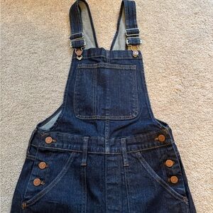 Madewell Blue Denim Overalls S
